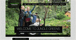 Desktop Screenshot of junglegreenshomestay.com